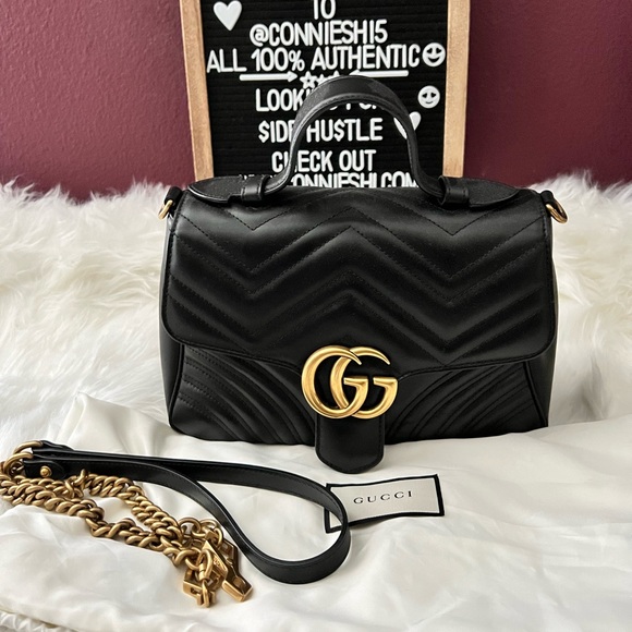 gucci marmont mini top handle